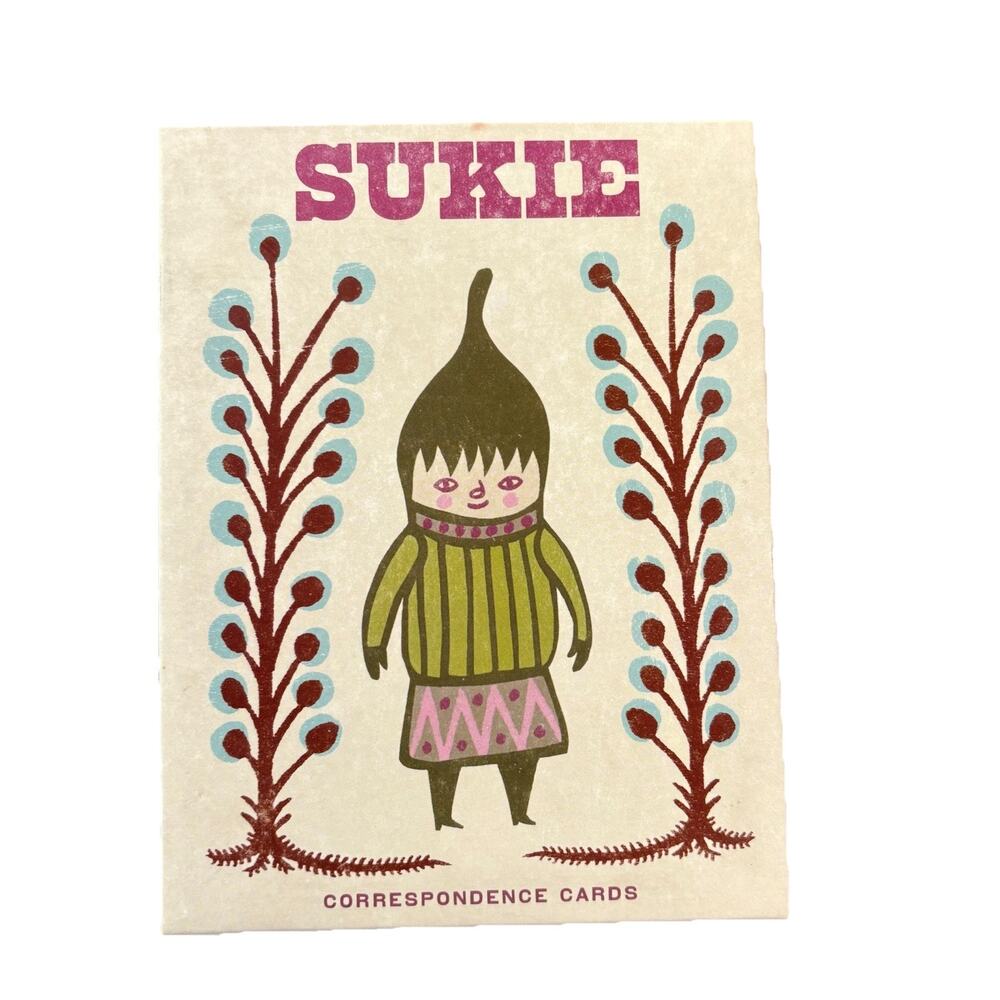 Sukie by Laura Bagnato Correspondence Cards Set of 20 with Envelopes